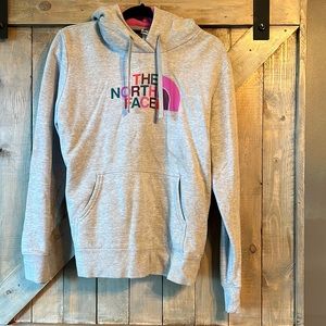 Women’s The North Face hoodie size Large.